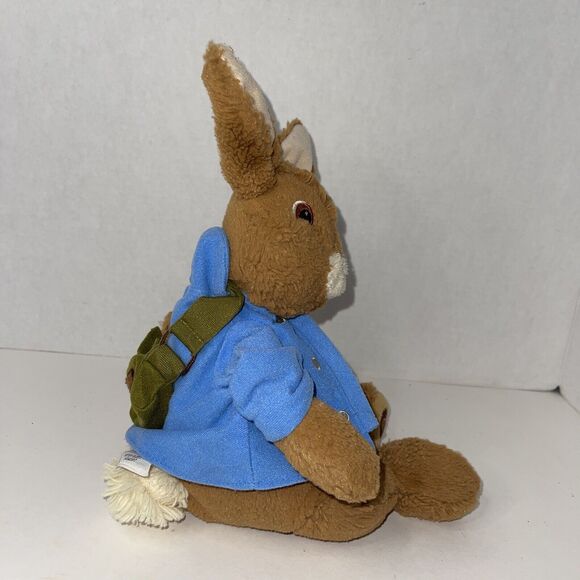PETER RABBIT Plush 12” GUND With Messenger Bag 2015 Nickelodeon - Picture 7 of 10